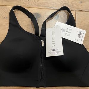 Athleta- power of she front close sport bra - size 34c - new with tag